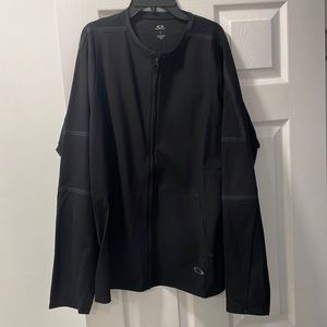 Men’s Oakley Shell Jacket - Full-Zip, Black XL